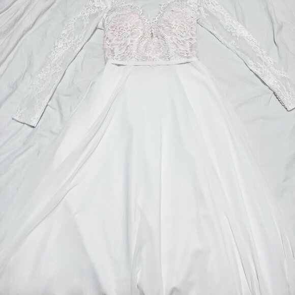 David's wedding bridal dress (size 6) - Picture 7 of 10